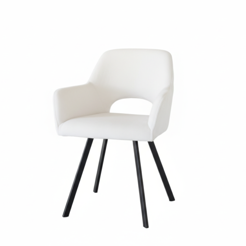 modern restaurant dining chair upholstered dining chair comfortable lambswool fabric